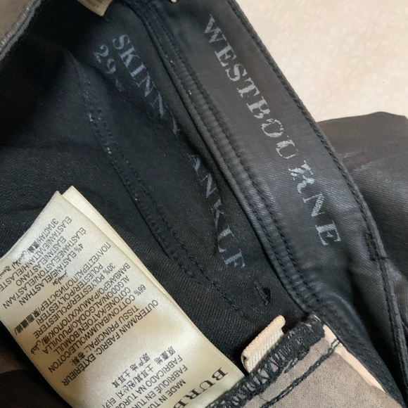 Burberry brit westbourne coated 29 pants - Picture 3 of 6